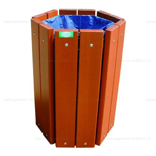 Corbeille Hexagonale en bois